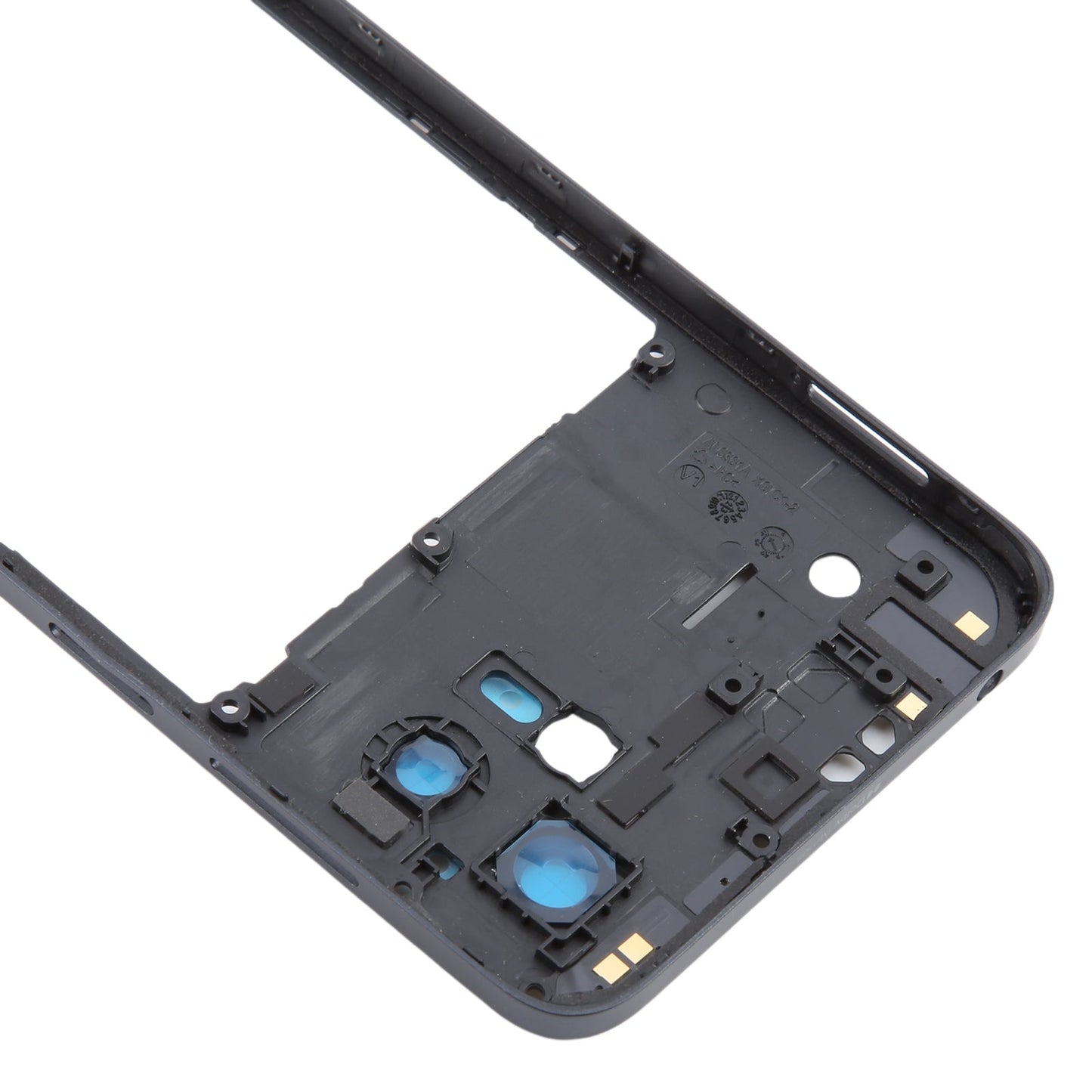 For Motorola Moto G13 Original Middle Frame Bezel Plate (Black)