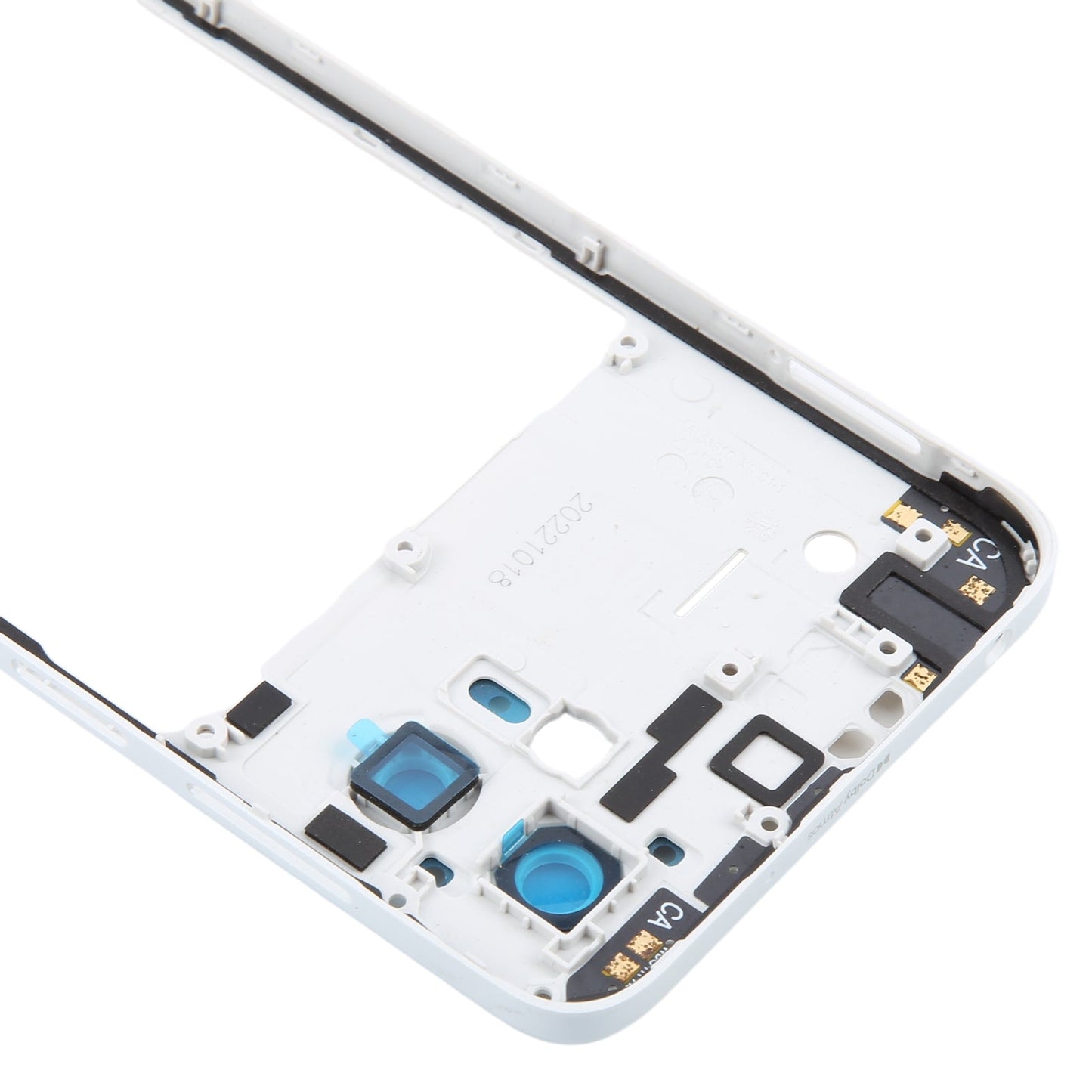 For Motorola Moto G23 Original Middle Frame Bezel Plate (White)