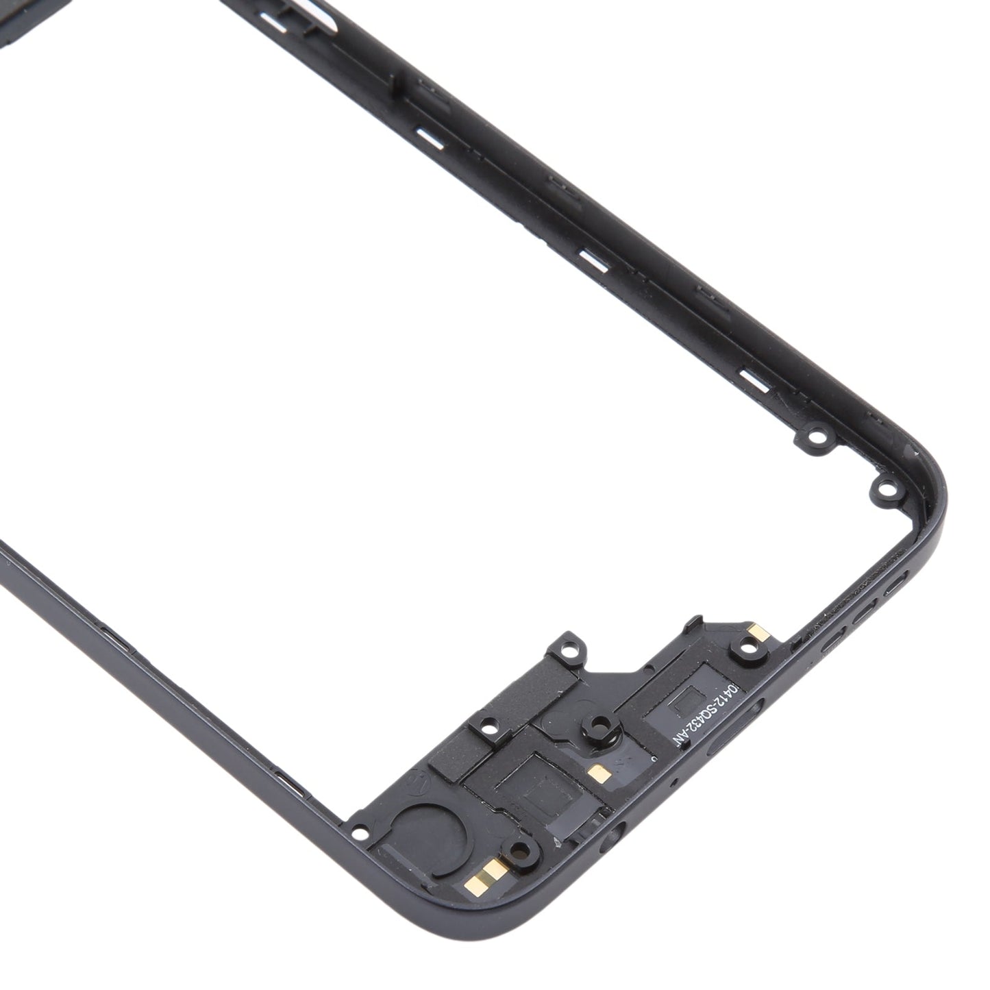 For Motorola Moto G34 Original Middle Frame Bezel Plate (Black)