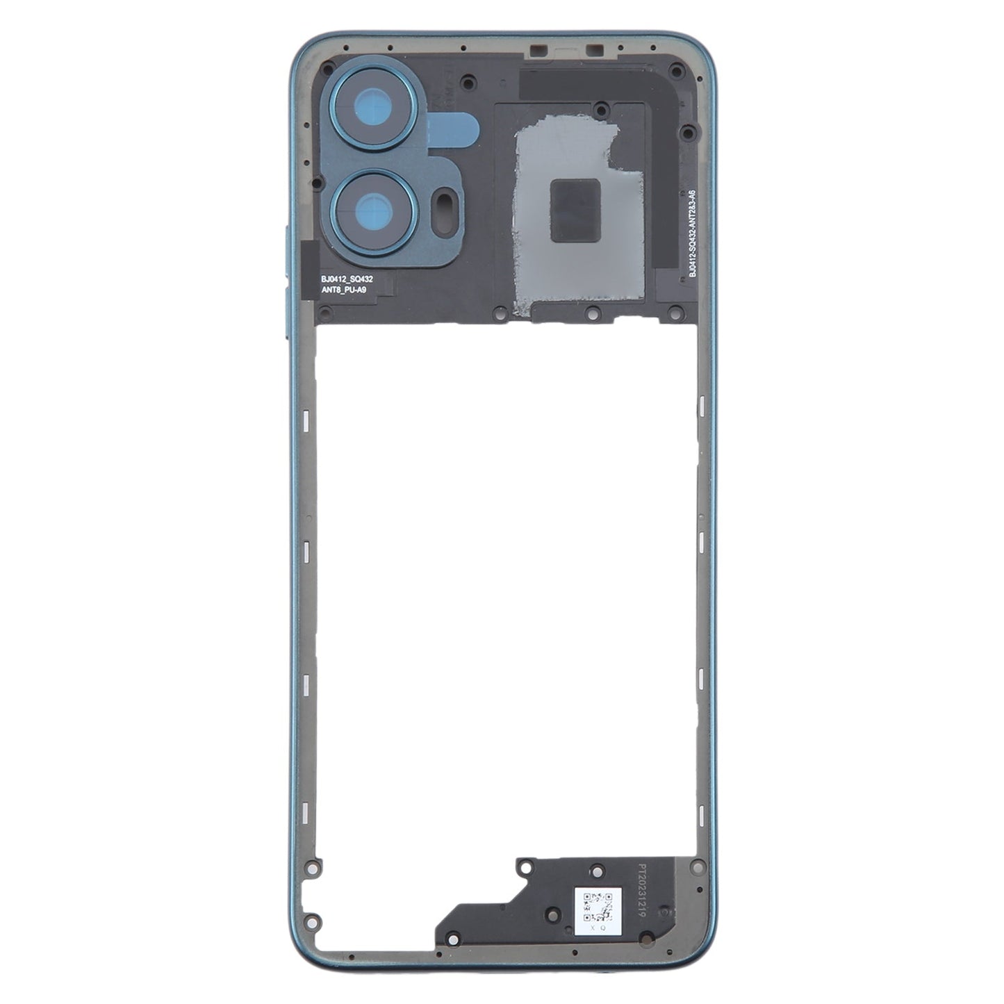 For Motorola Moto G34 Original Middle Frame Bezel Plate (Green)