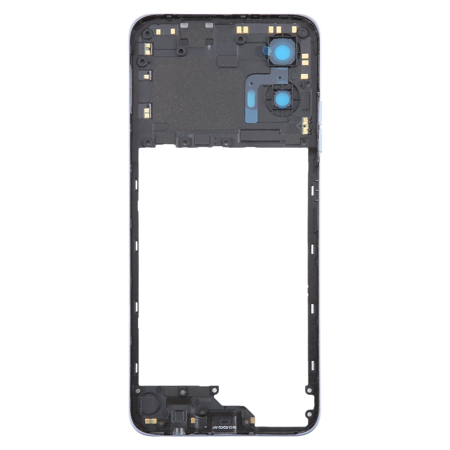 For Motorola Moto G34 Original Middle Frame Bezel Plate (Purple)