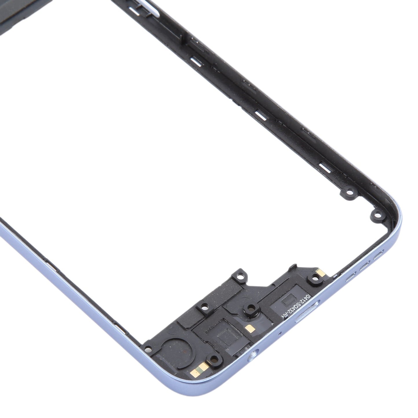 For Motorola Moto G34 Original Middle Frame Bezel Plate (Purple)