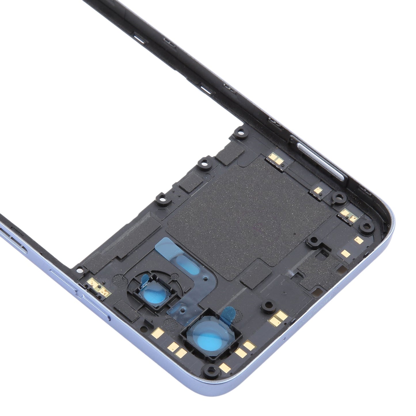 For Motorola Moto G34 Original Middle Frame Bezel Plate (Purple)