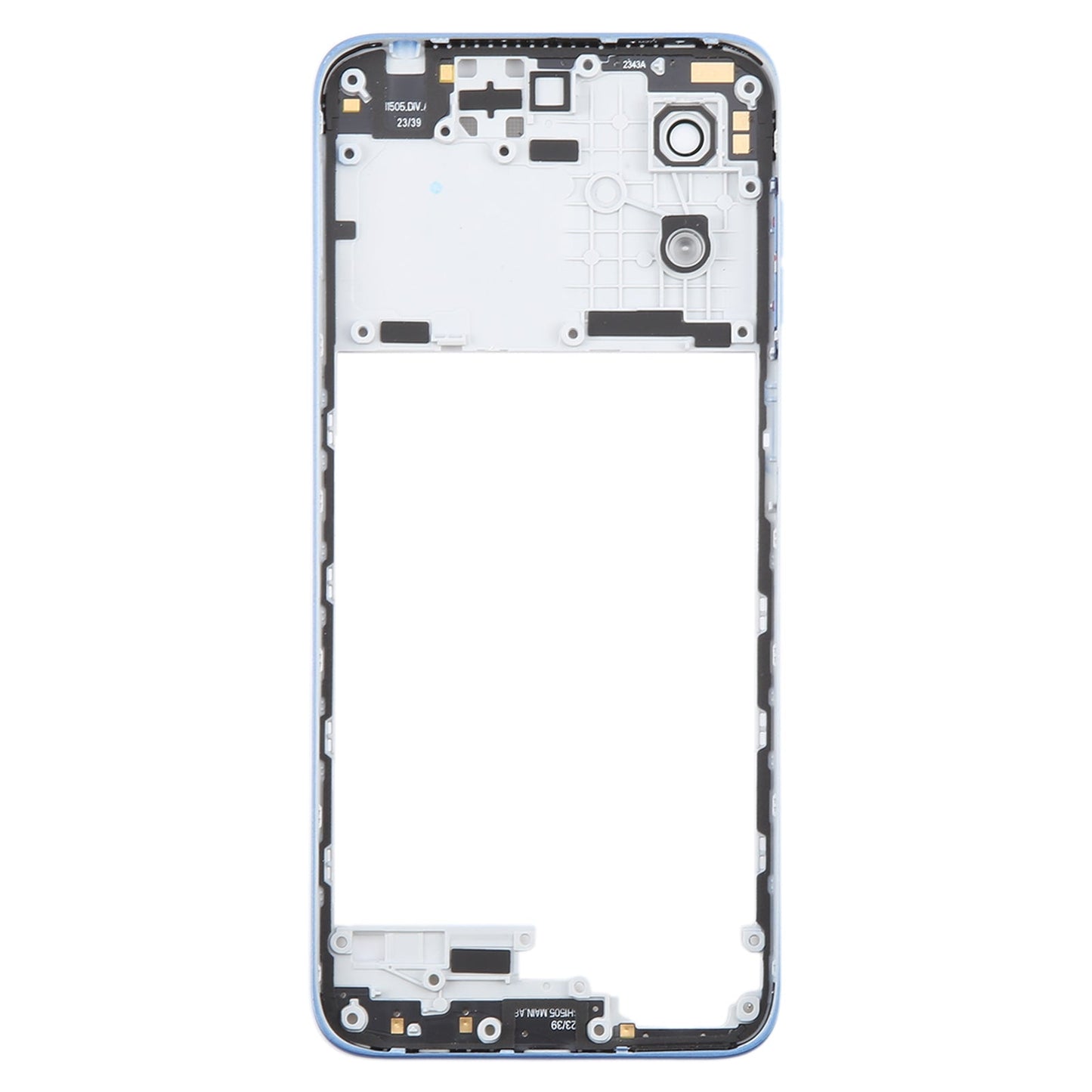 For Motorola Moto G Play 2024 Original Middle Frame Bezel Plate (Blue)