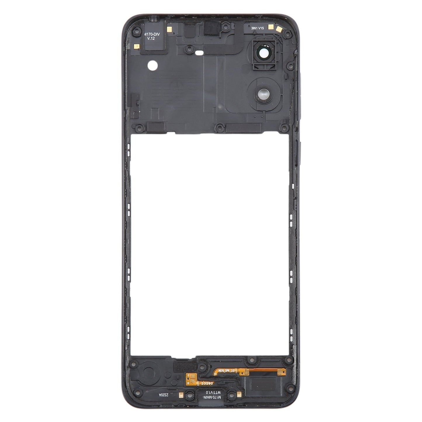 For Motorola Moto E13 Original Middle Frame Bezel Plate (Black)