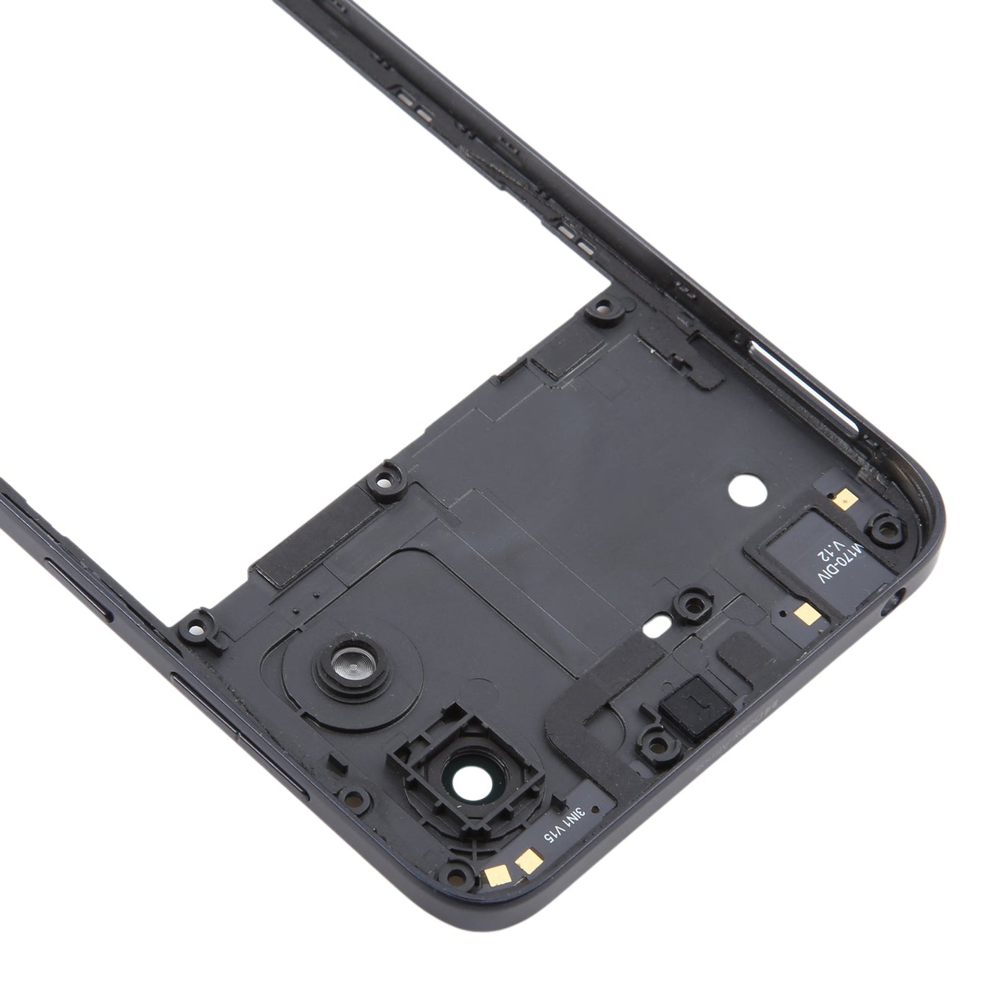 For Motorola Moto E13 Original Middle Frame Bezel Plate (Black)