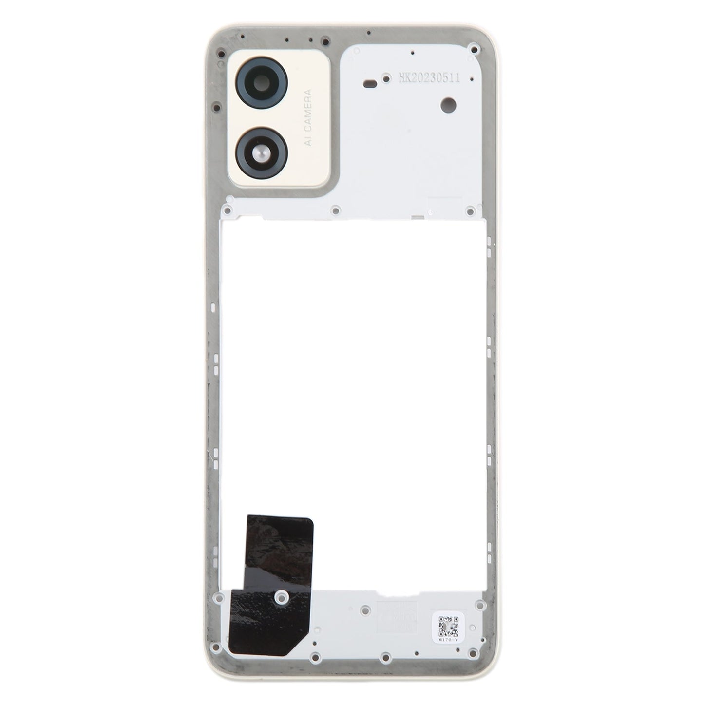 For Motorola Moto E13 Original Middle Frame Bezel Plate (Gold)