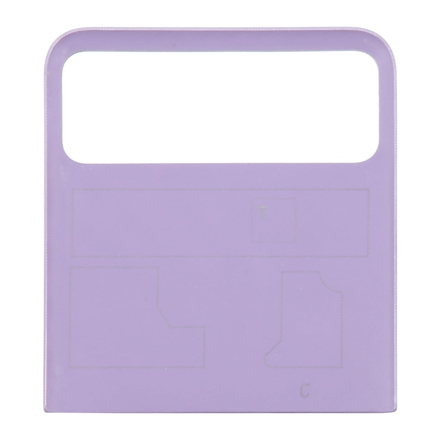 For Motorola Razr 40 Original Upper Part Battery Back Cover (Purple)