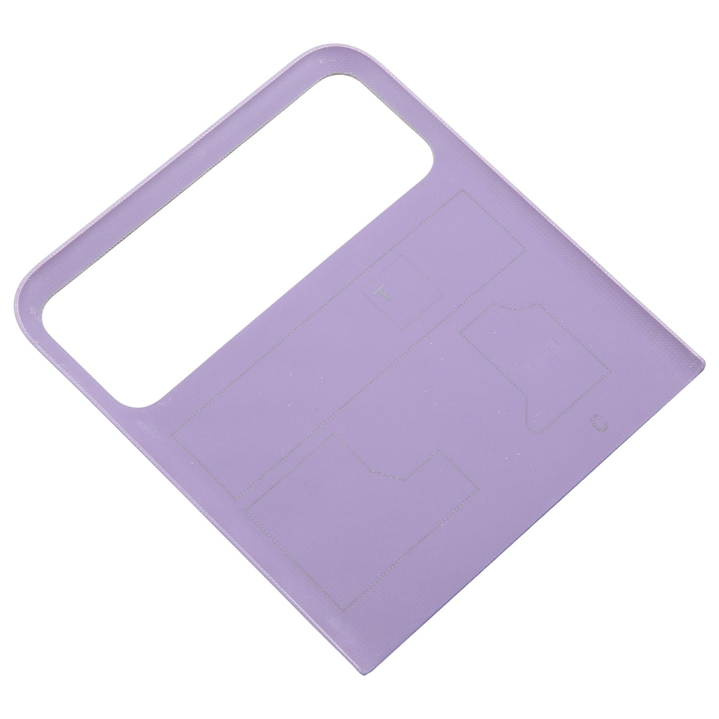 For Motorola Razr 40 Original Upper Part Battery Back Cover (Purple)