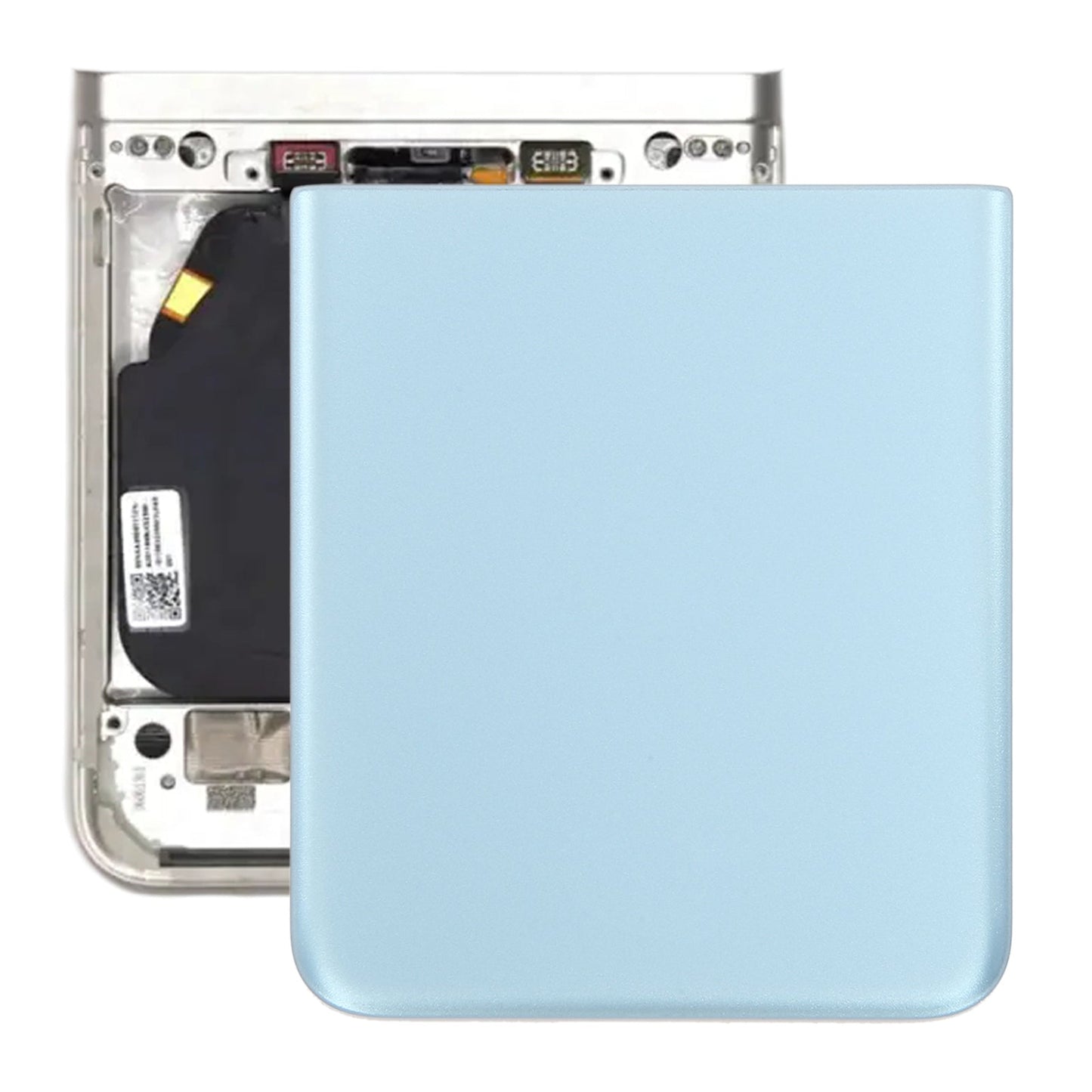 For Motorola Razr 40 Ultra Original Battery Back Cover(Light Blue)
