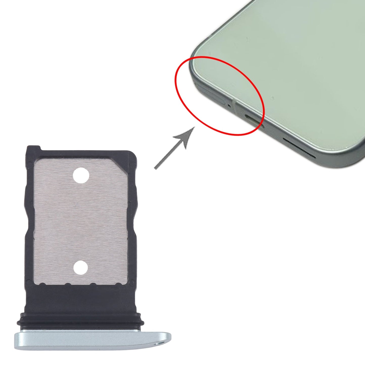 For Google Pixel 9 Original SIM Card Tray (Green)