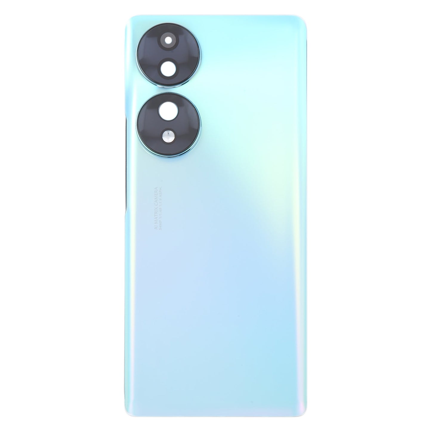 For Honor 70 Battery Back Cover with Camera Lens(Blue)