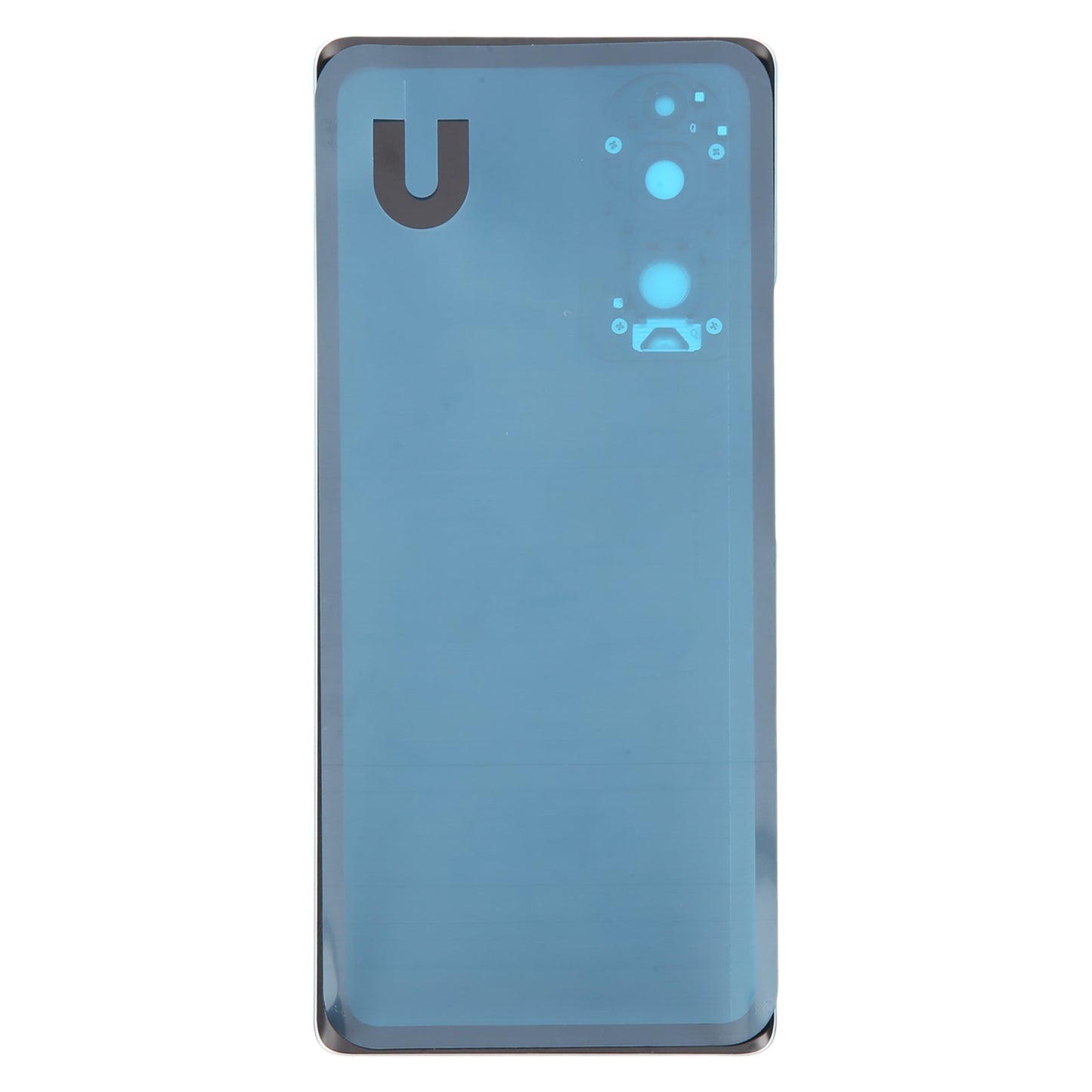 For Honor 70 Battery Back Cover with Camera Lens(Blue)