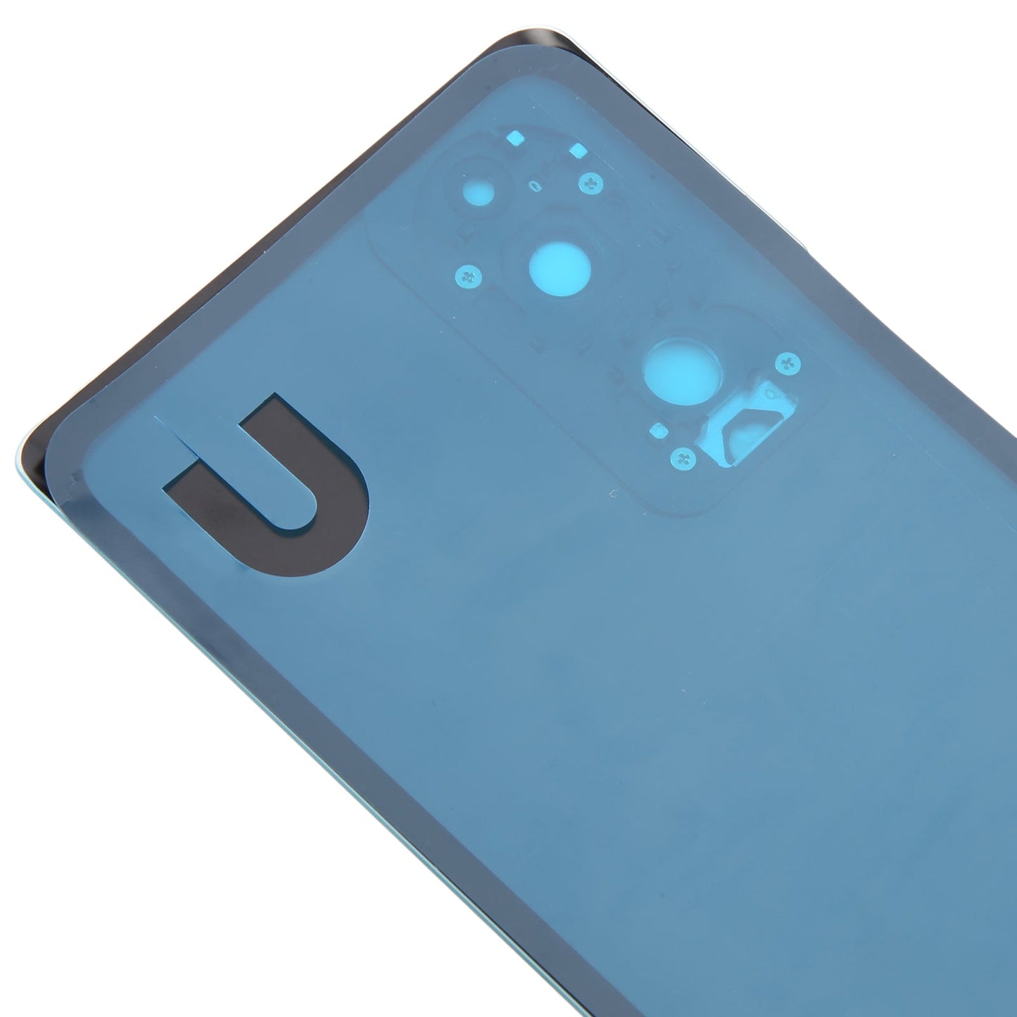 For Honor 70 Battery Back Cover with Camera Lens(Blue)