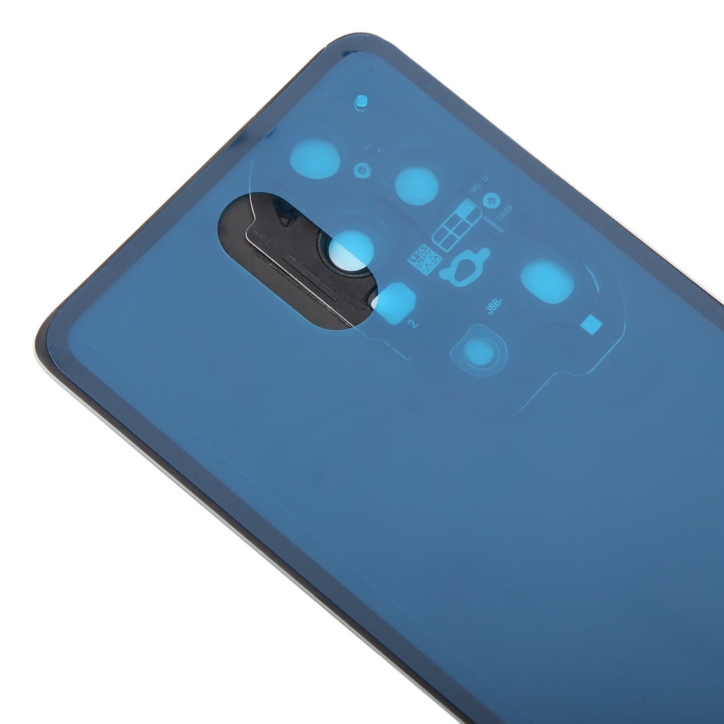 For Huawei P50 Pro Battery Back Cover with Camera Lens(Black)