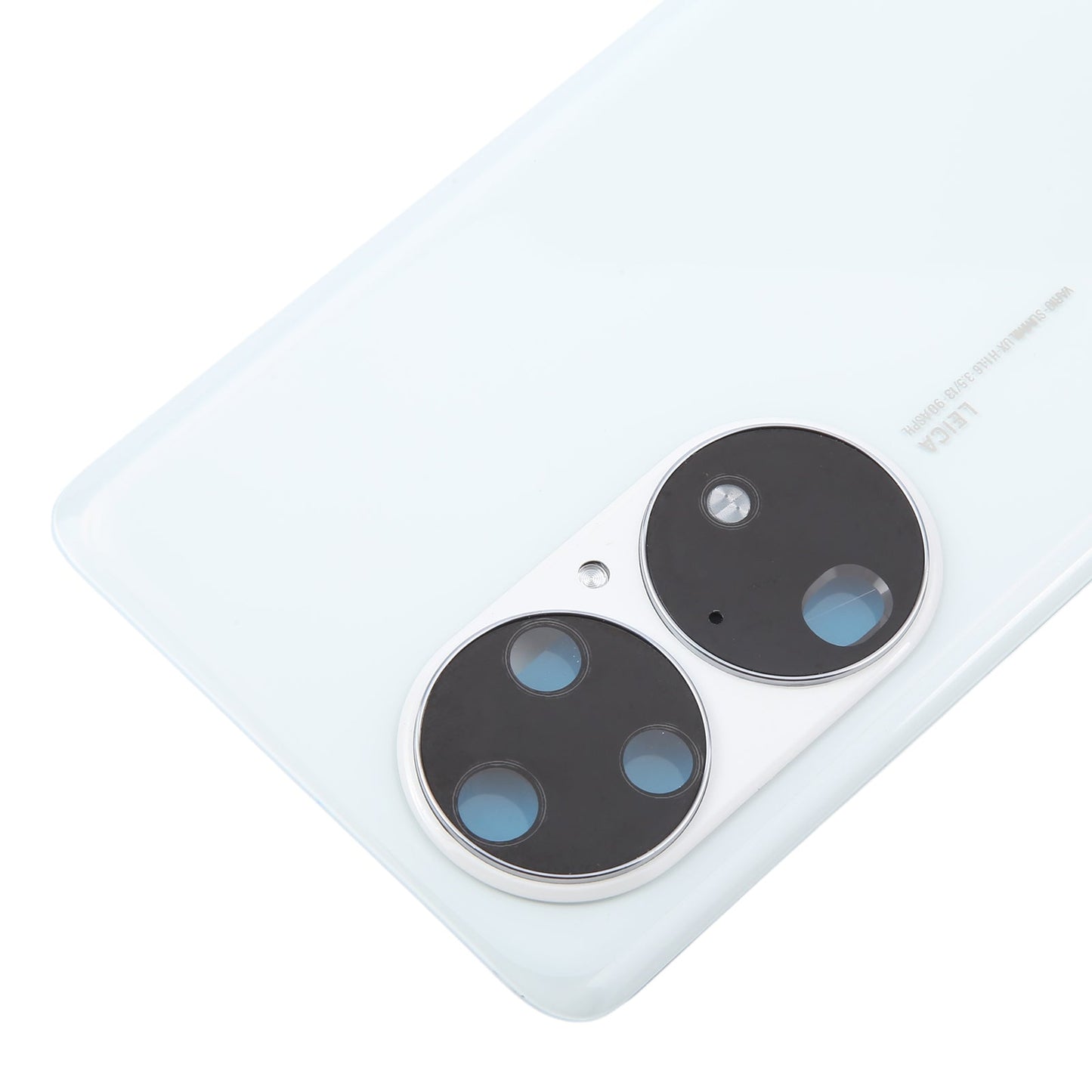 For Huawei P50 Pro Battery Back Cover with Camera Lens(White)