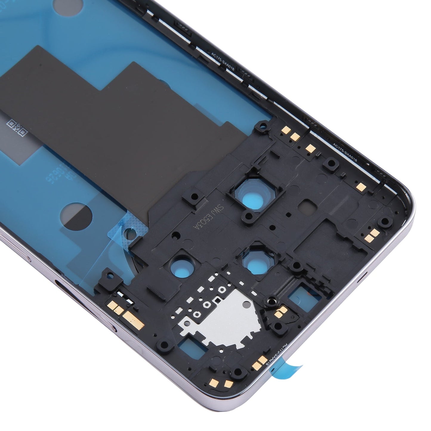 For OPPO Reno12 F Original Battery Back Cover with Middle Frame(Orange)