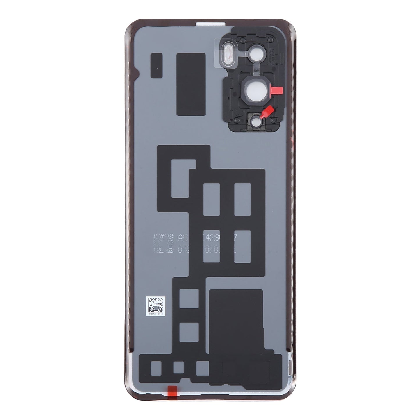 For OPPO Reno12 Global Original Battery Back Cover with Camera Lens Cover(Red)