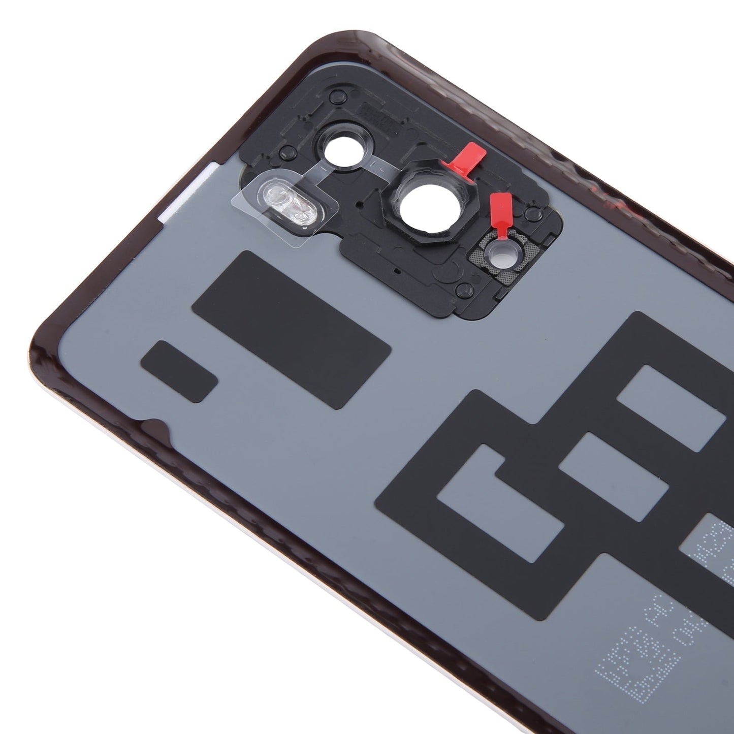 For OPPO Reno12 Global Original Battery Back Cover with Camera Lens Cover(Red)