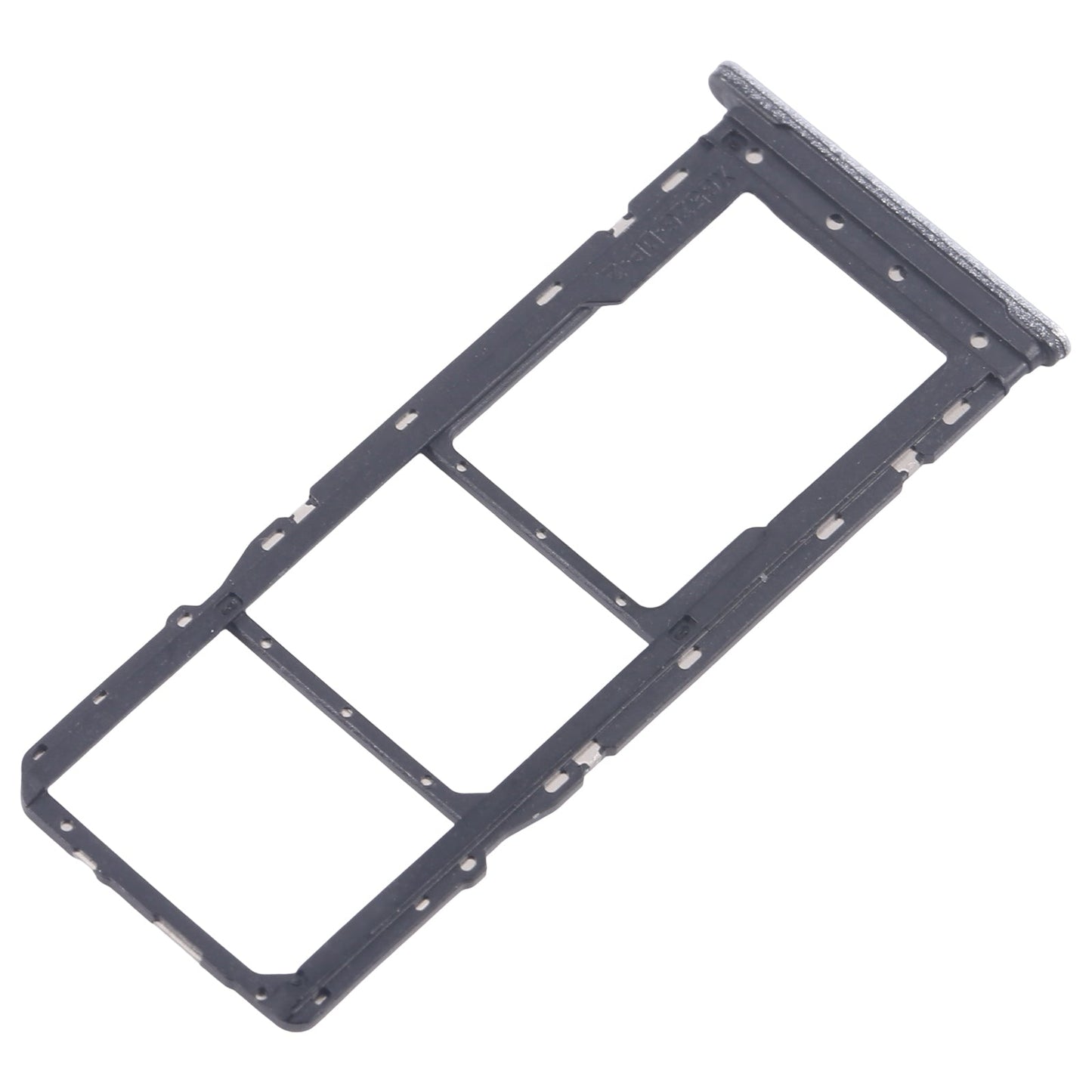 For Infinix Smart 8 Plus X6526 5pcs SIM Card Tray + SIM Card Tray + Micro SD Card Tray (Silver)
