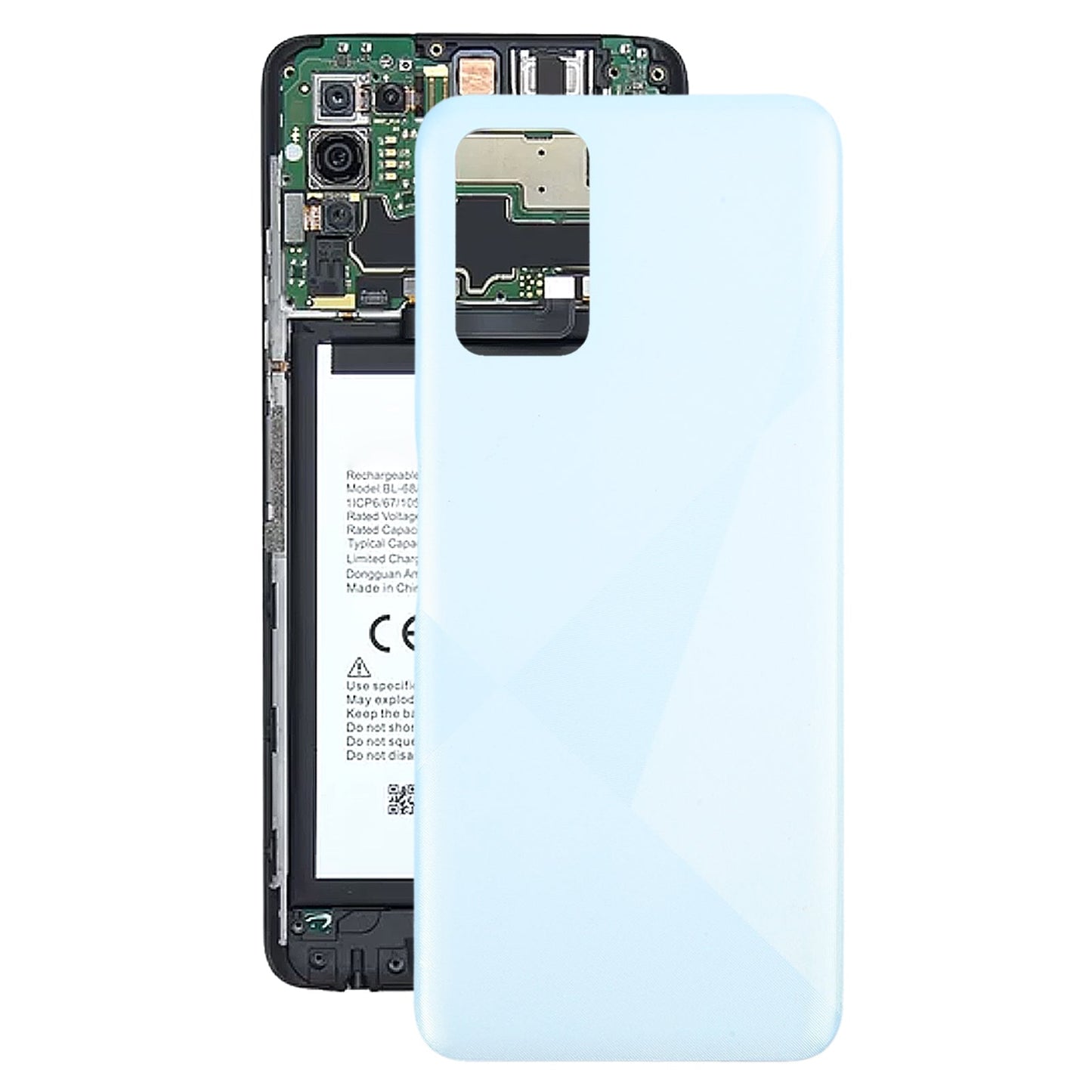 For Infinix Note 8 X692 Original Battery Back Cover(White)