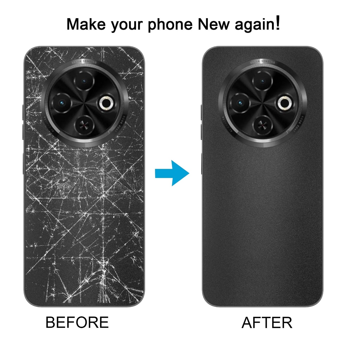 For Tecno Spark 30C Original Battery Back Cover(Green)