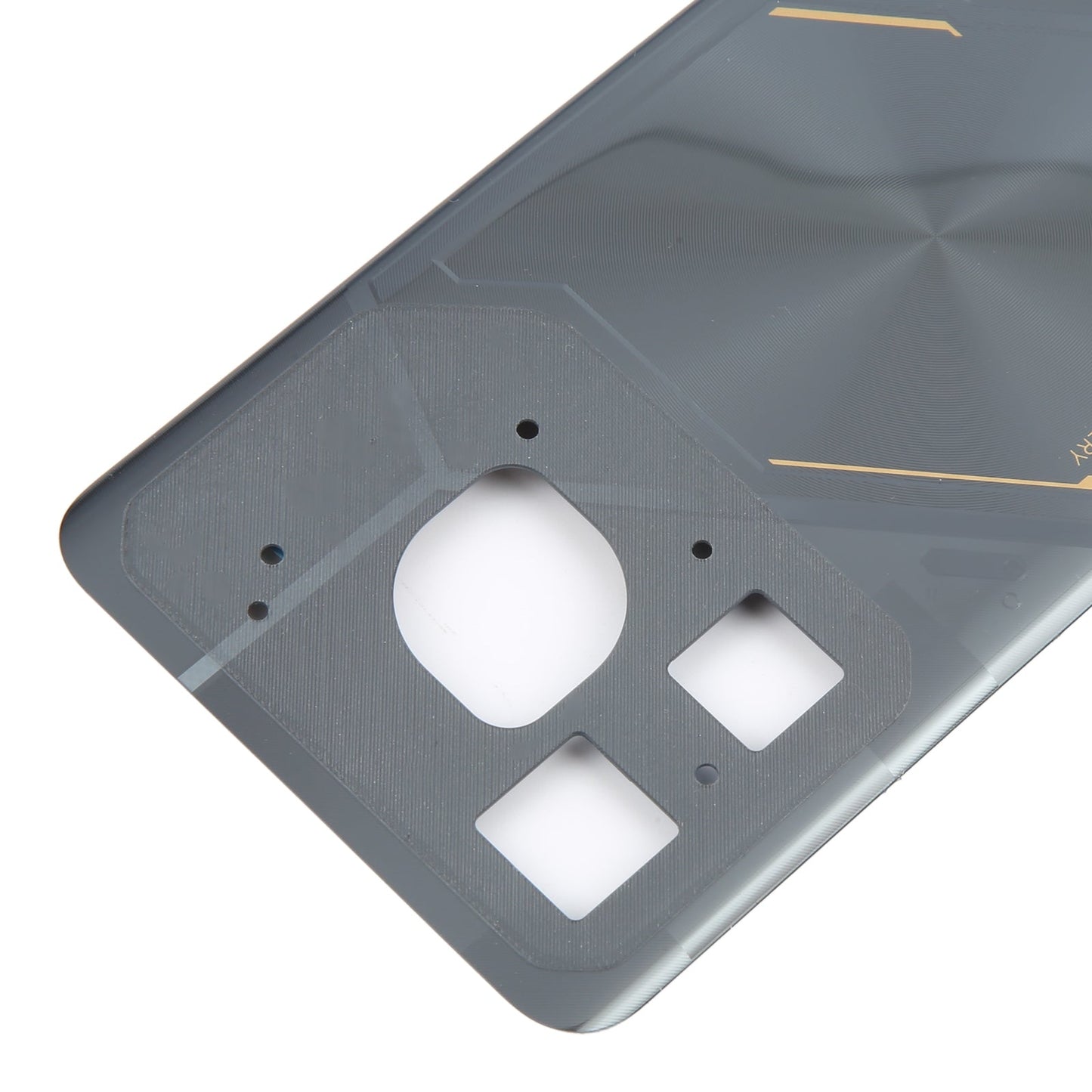 For Tecno Pova 6 Neo 4G Original Battery Back Cover(Black)