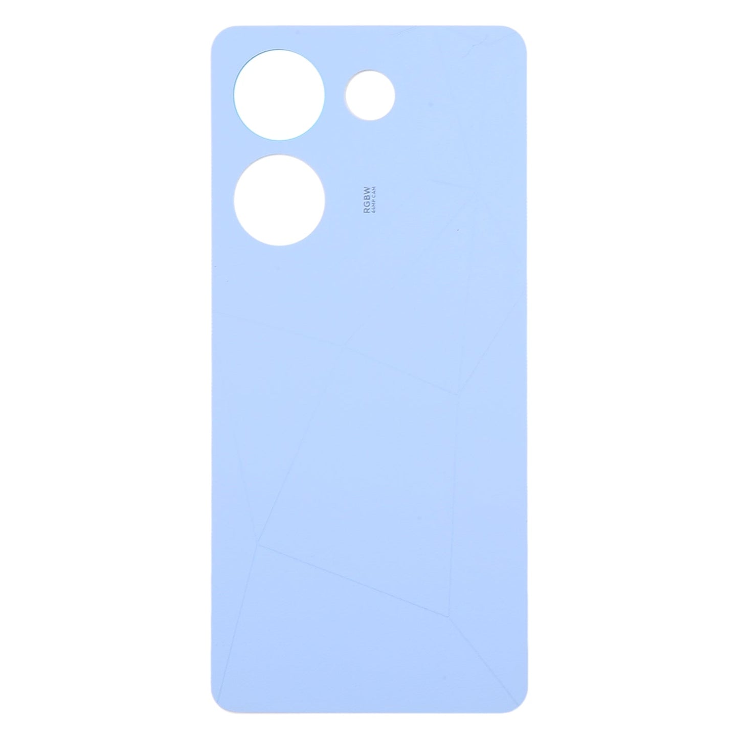 For Tecno Camon 20 Original Battery Back Cover(Blue)