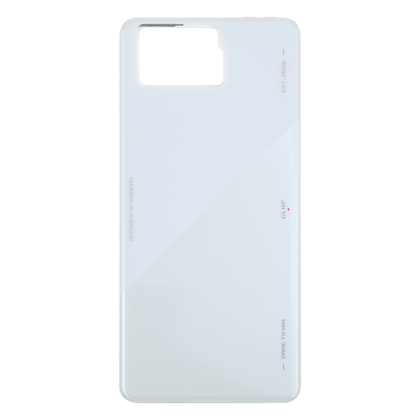 For Asus ROG Phone 8 Pro AI2401 AI2401_A Global Original Glass Battery Back Cover(Grey)