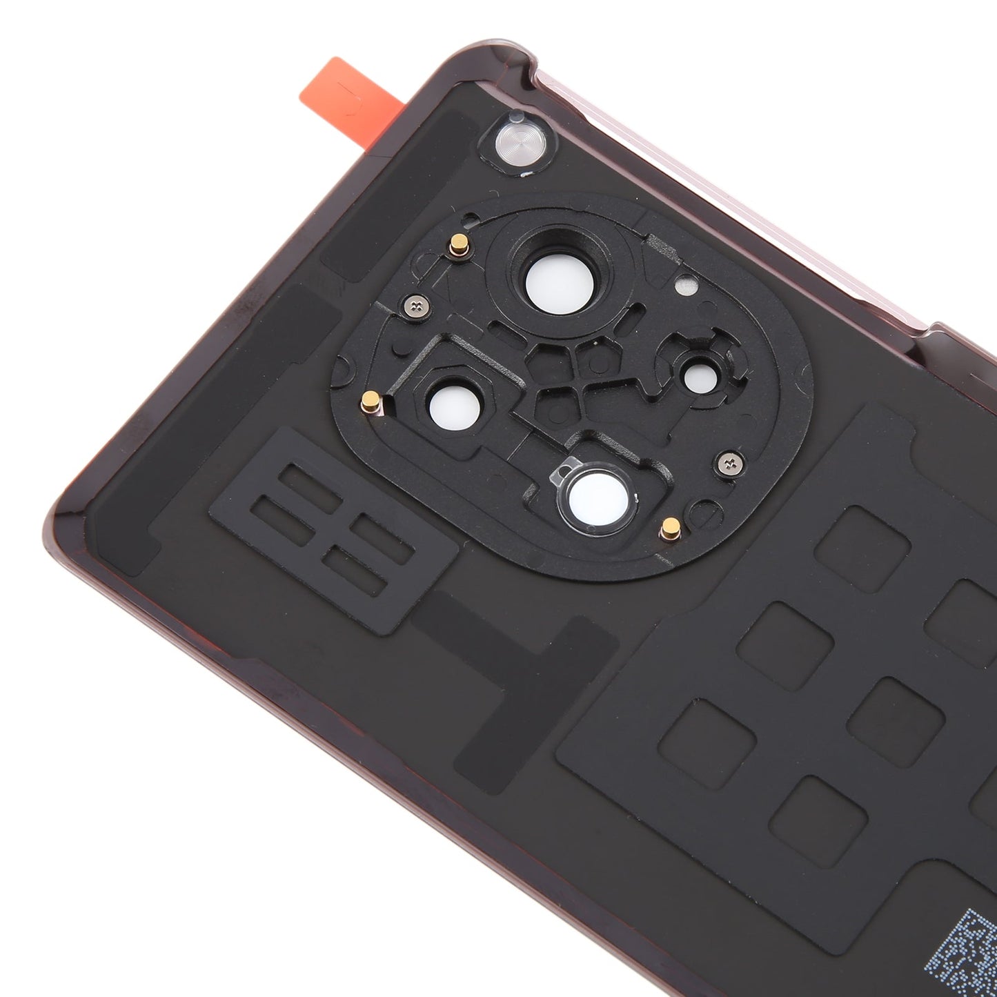 For OnePlus 12R Battery Back Cover with Camera Lens Cover(Gold)