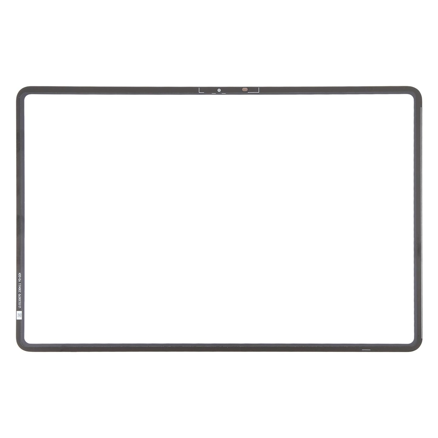 For Honor MagicPad 13 GDI-W09 Front Screen Outer Glass Lens with OCA Optically Clear Adhesive (Black)