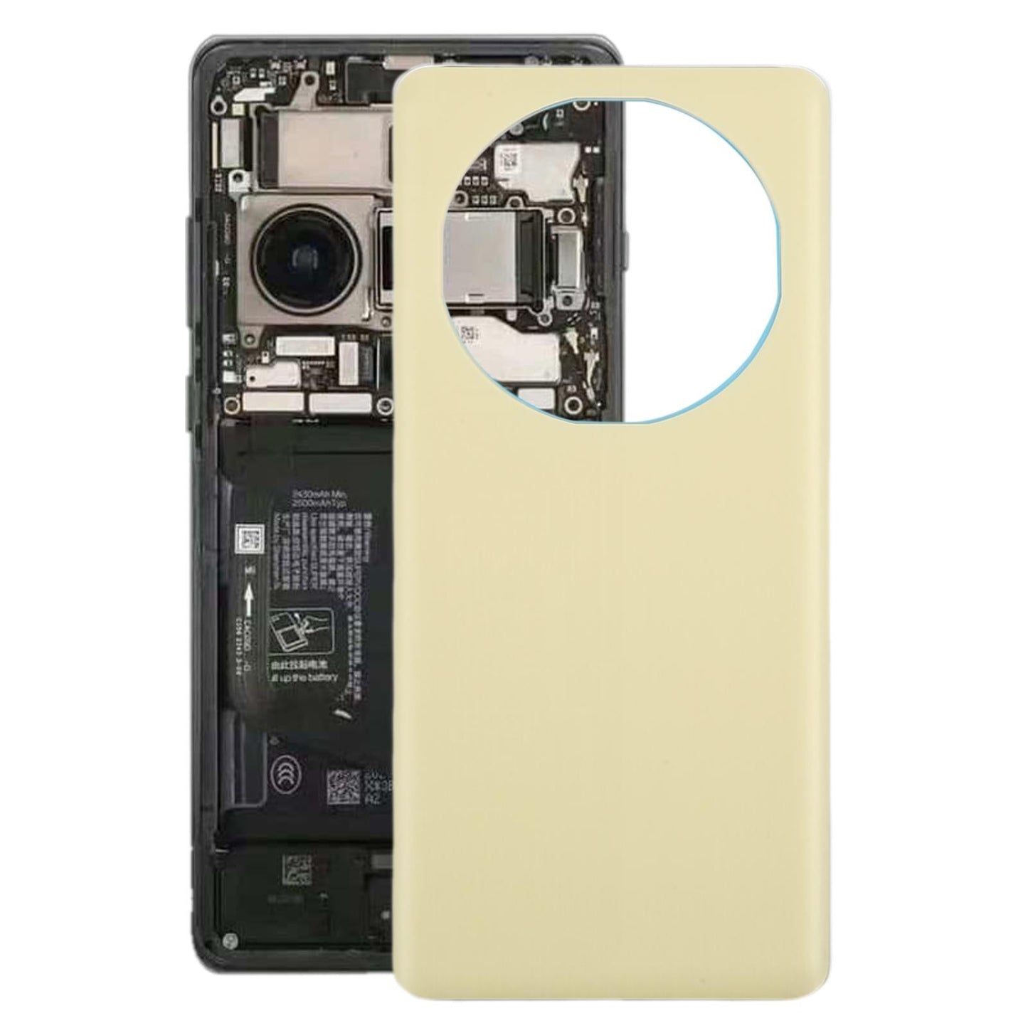 For OPPO Find X6 OEM Battery Back Cover(Gold)