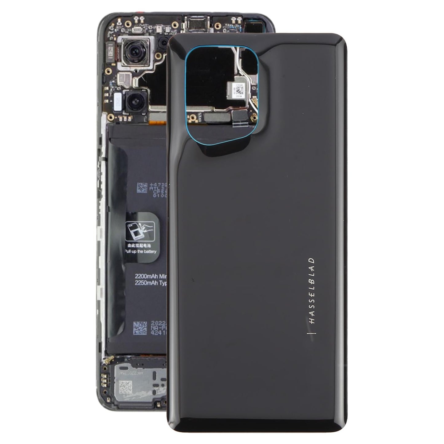 For OPPO Find X5 OEM Battery Back Cover(Black)