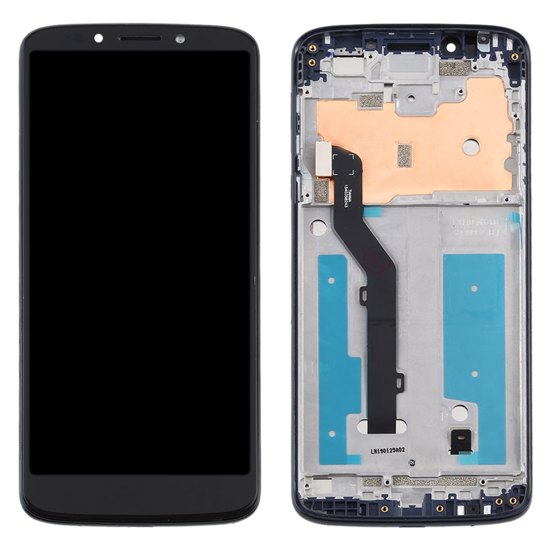 TFT LCD Screen for Motorola Moto E5(US Version)Digitizer Full Assembly with Frame (Black)