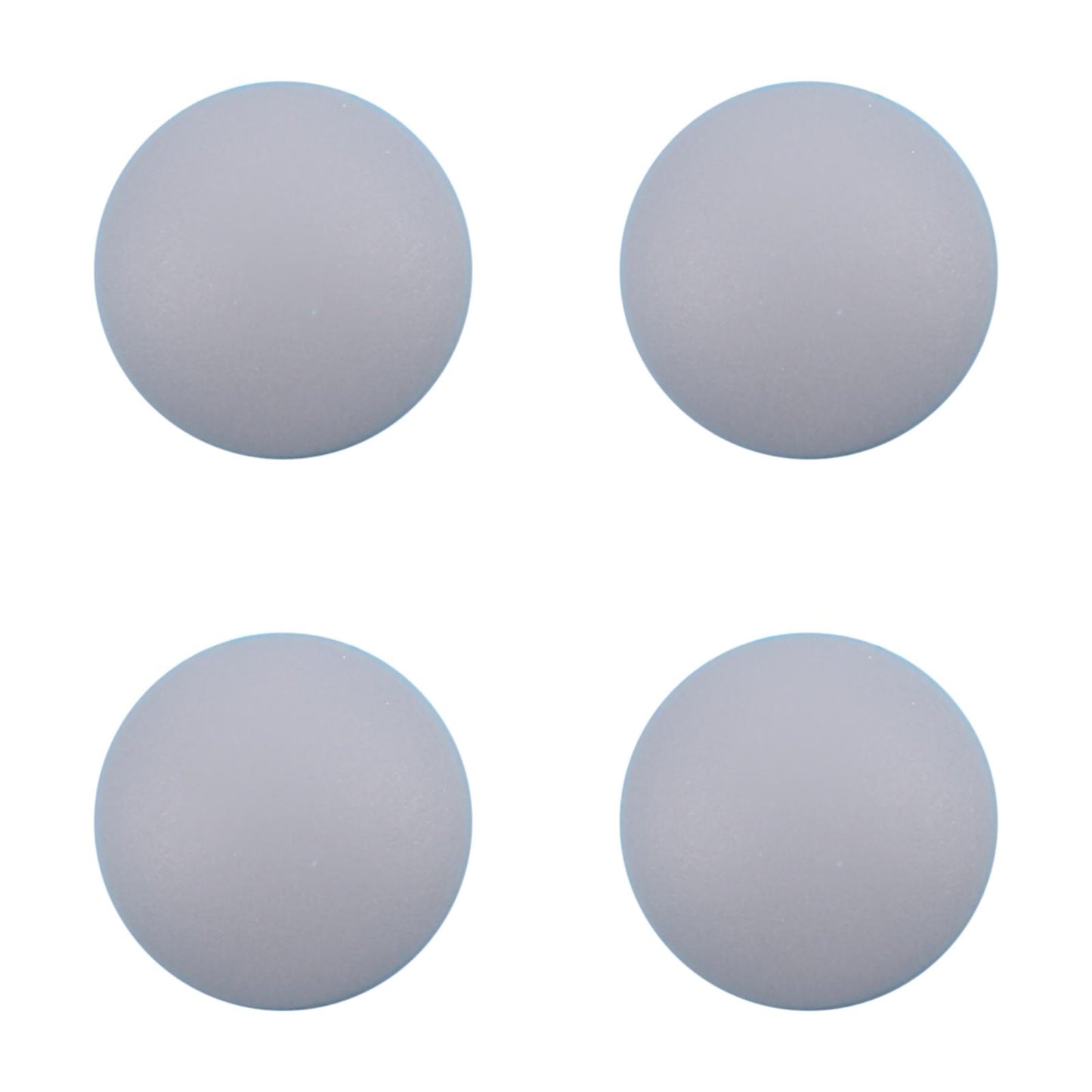 For Microsoft Surface Laptop 3 / 4 / 5 1872 1868 1952 1867 1950 4 in 1 Bottom Case Rubber Mats (Silver)