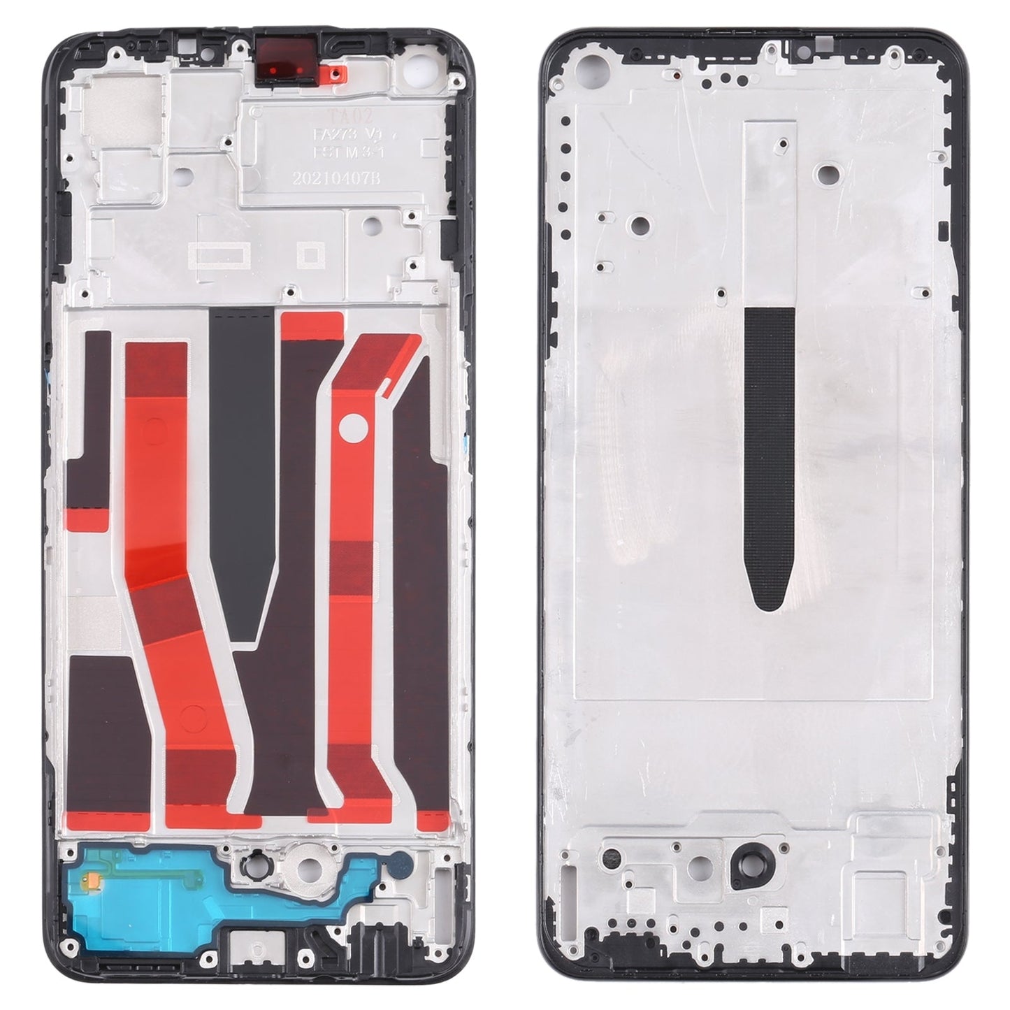 For OPPO Reno5 Z Front Housing LCD Frame Bezel Plate