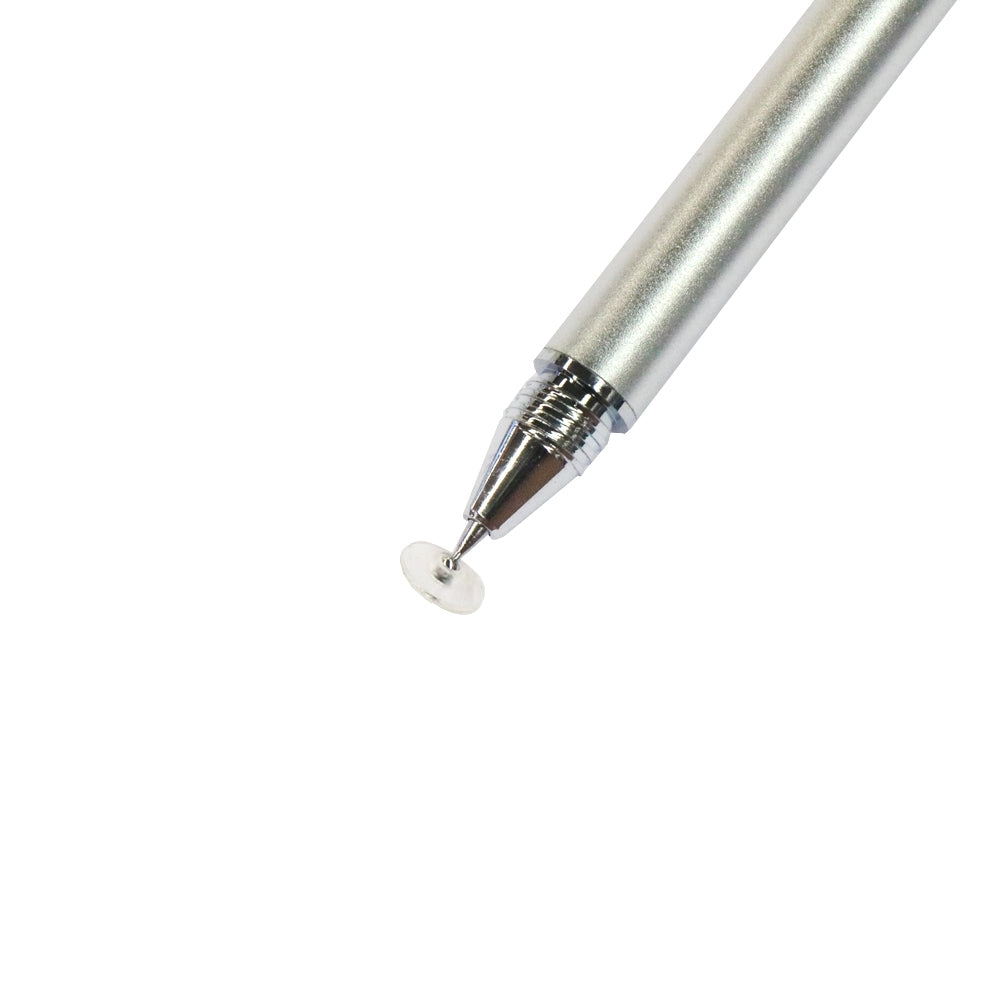 AT-11 Mobile Phone Tablet Universal Touch Screen Capacitive Pen Precision Stylus(Silvery)