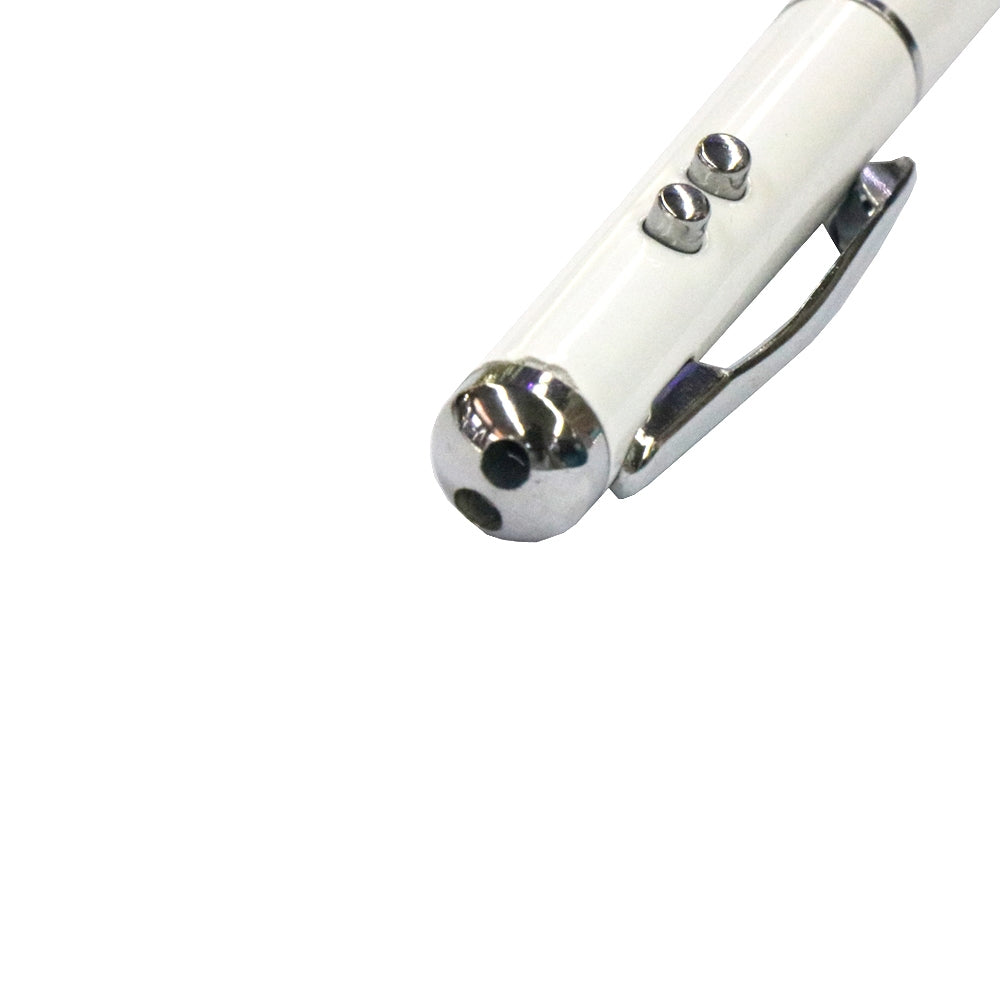 At-15 3 in 1 Mobile Phone Tablet Universal Handwriting Touch Screen with Red Laser & LED Light Function(White)