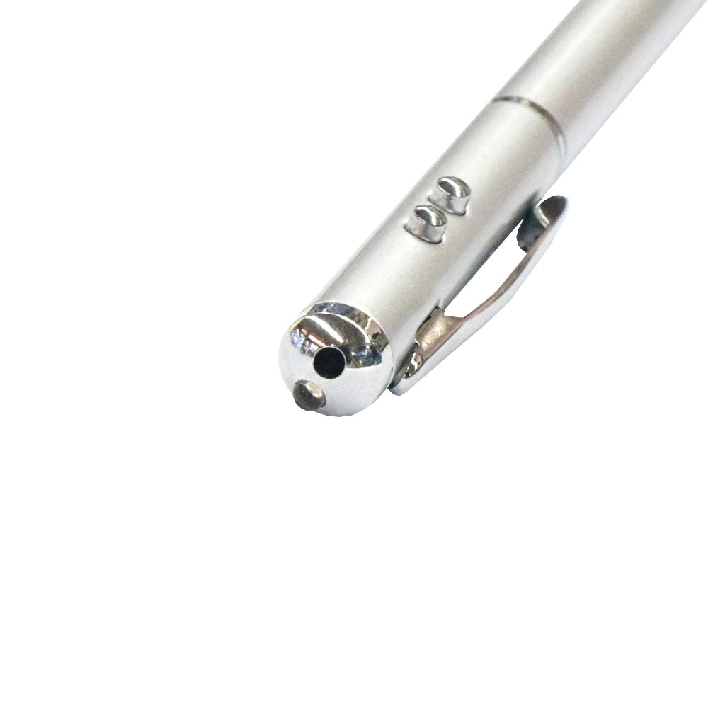 At-15 3 in 1 Mobile Phone Tablet Universal Handwriting Touch Screen with Red Laser & LED Light Function(Silver)