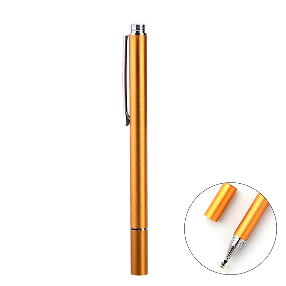 AT-21 Mobile Phone Touch Screen Capacitive Pen Drawing Pen(Gold)