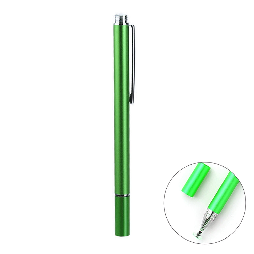AT-21 Mobile Phone Touch Screen Capacitive Pen Drawing Pen(Green)