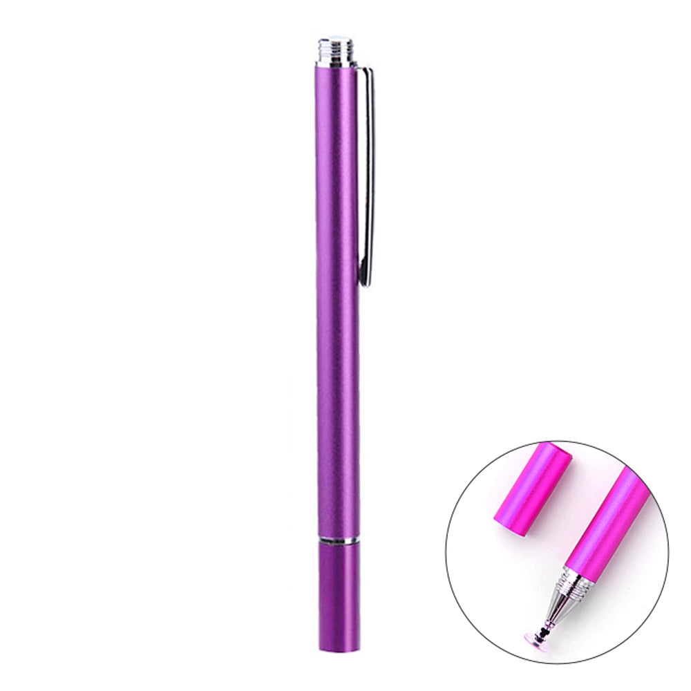 AT-21 Mobile Phone Touch Screen Capacitive Pen Drawing Pen(Purple)