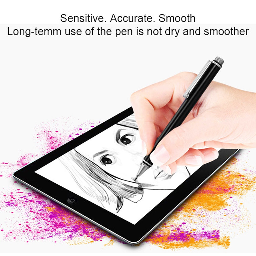 AT-21 Mobile Phone Touch Screen Capacitive Pen Drawing Pen(Red)
