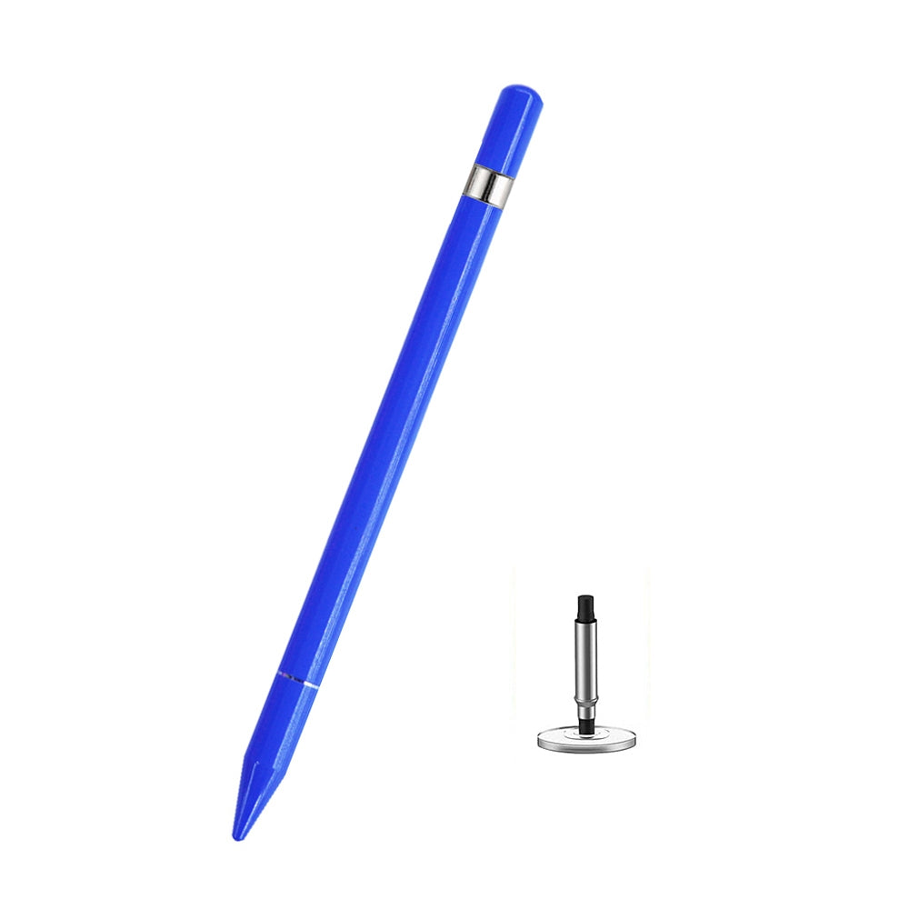 AT-26 2 in 1 Mobile Phone Touch Screen Capacitive Pen Writing Pen with 1 Pen Tip(Blue)