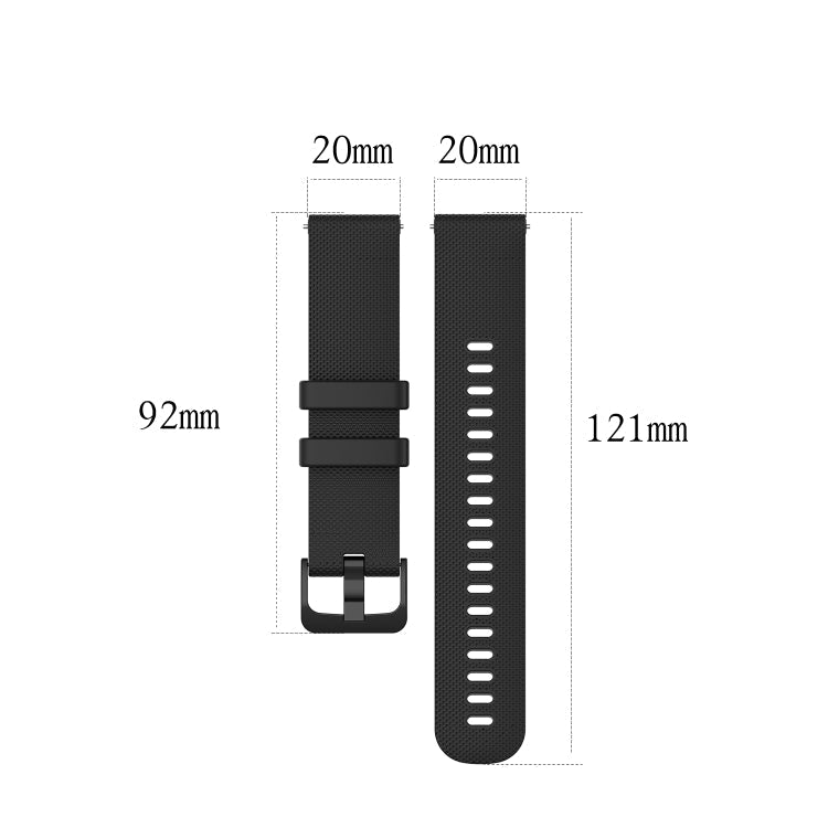Checkered Silicone Strap, For Amazfit GTS 2 mini, For Amazfit GTS 2