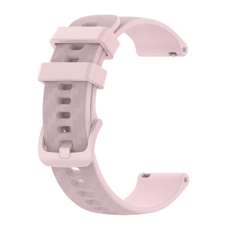 20mm Carbon Fiber Striped Silicone Strap, For Amazfit BIP, For Amazfit BIP Lite