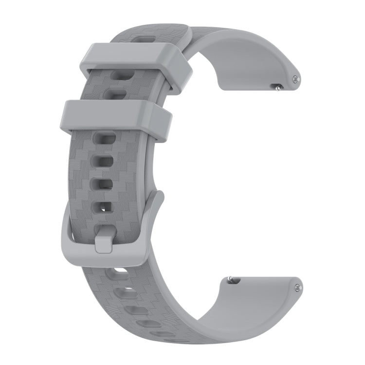 20mm Carbon Fiber Striped Silicone Strap, For Amazfit BIP, For Amazfit BIP Lite