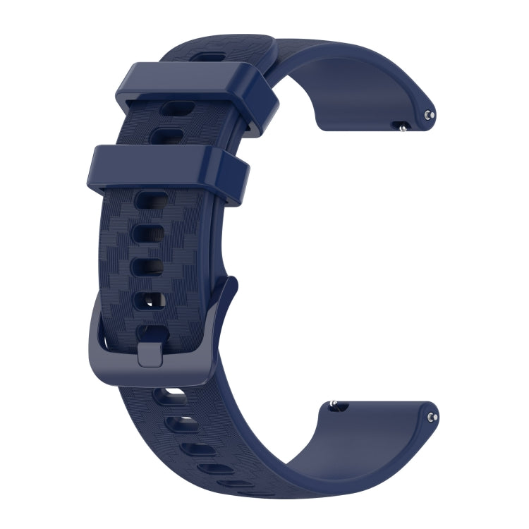 20mm Carbon Fiber Striped Silicone Strap, For Amazfit BIP, For Amazfit BIP Lite