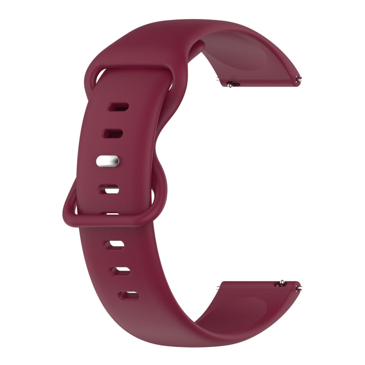 22mm Silicone Solid Color Watch Band, For Amazfit 3, For Amazfit GTR 47mm