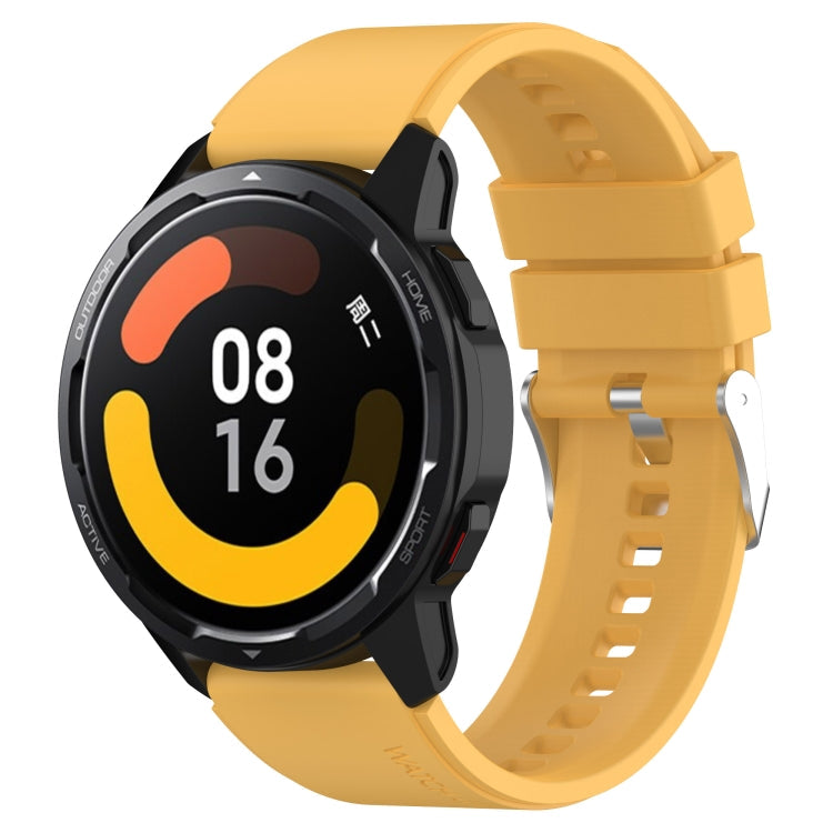 Protruding Head Silicone Strap Silver Buckle, For Huami Amazfit GTS 3 20mm, For Huami Amazfit GTS 2e 20mm